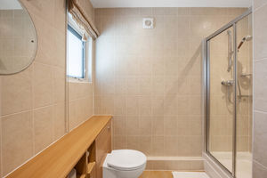 Downstairs shower room- click for photo gallery